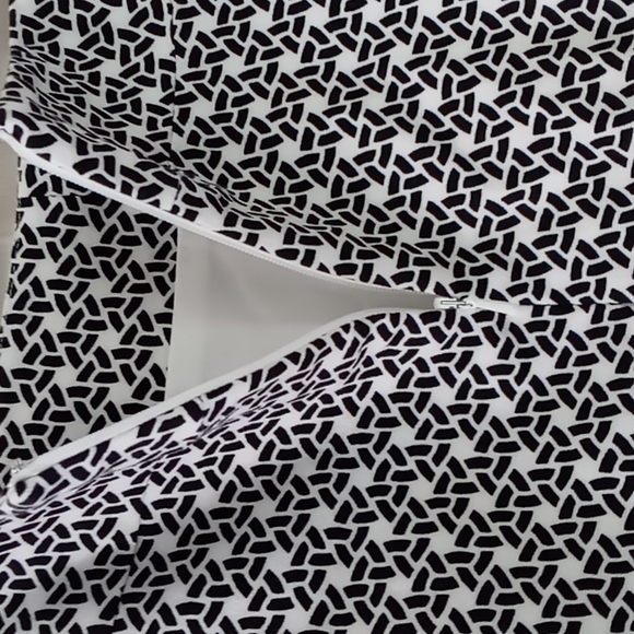 COPY - Talbots petites black and white scallop skirts size 14p - Picture 5 of 10